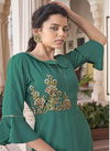 Stylemax Vintage Vol 7 Fancy Designer Stylish Wedding Wear Heavy Airtex Rayon tone to tone Latest Worked Readymade Kurti Collection